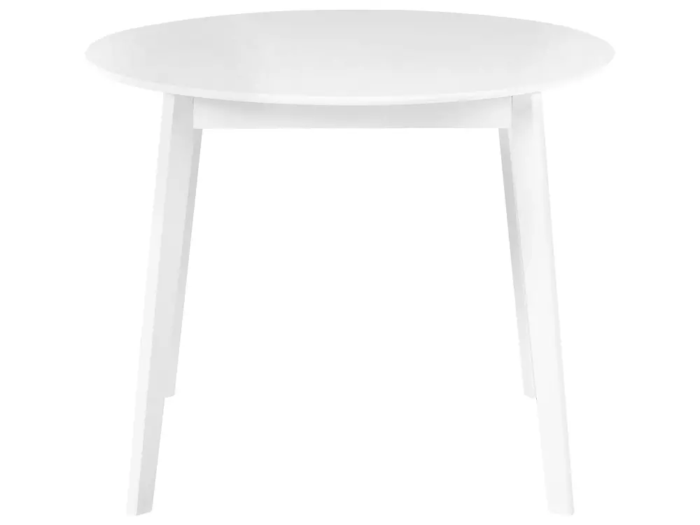Dining Table ROXBY White 100 cm 100 cm Pine Wood_1070954