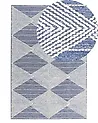 Teppich DATCA Blau 140 x 200 cm Wolle