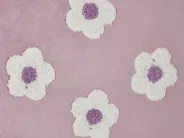 Dekokissen 2er Set ECHINACEA Samtstoff 45 x 45 cm Violett_901934