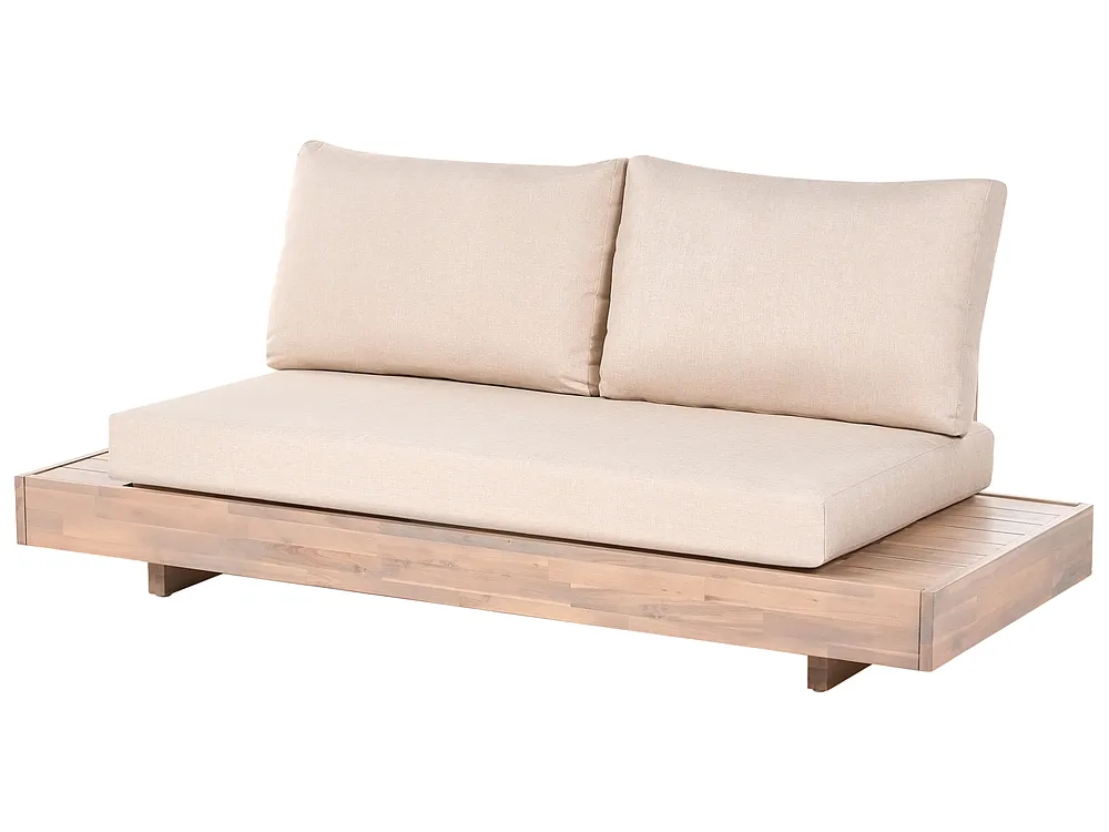 Gartensofa 2-Sitzer MARETTIMO zertifiziertes Akazienholz Beige_1154055