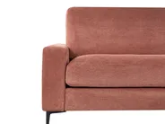 Ecksofa 3-Sitzer MALOY Stoff Hellrot linksseitig_947505