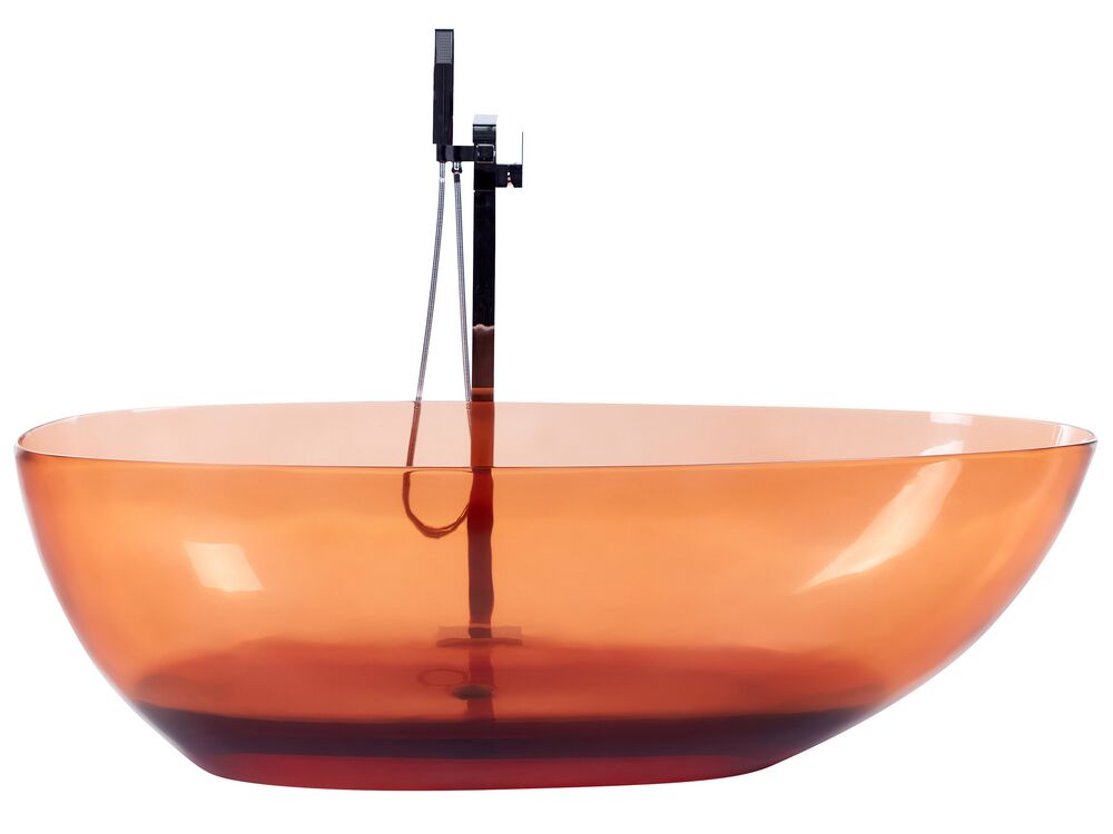Baignoire îlot BLANCARENA 170 x 78 cm Rouge clair