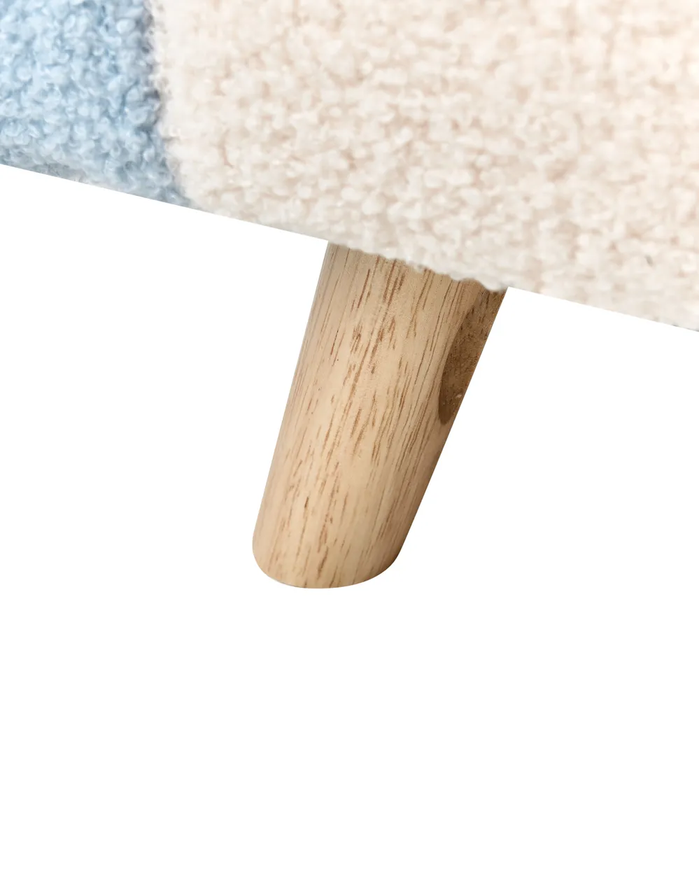 Kindersessel Regenbogen OMBO Bouclé Hellblau_977434