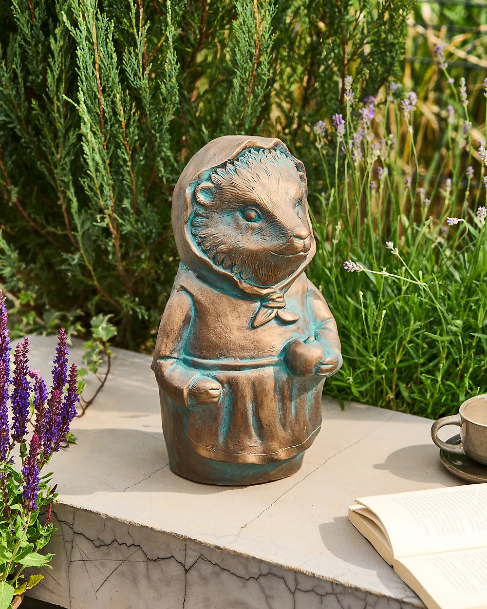 Gartenfigur LOLA Igel 37 cm Braun_1184804