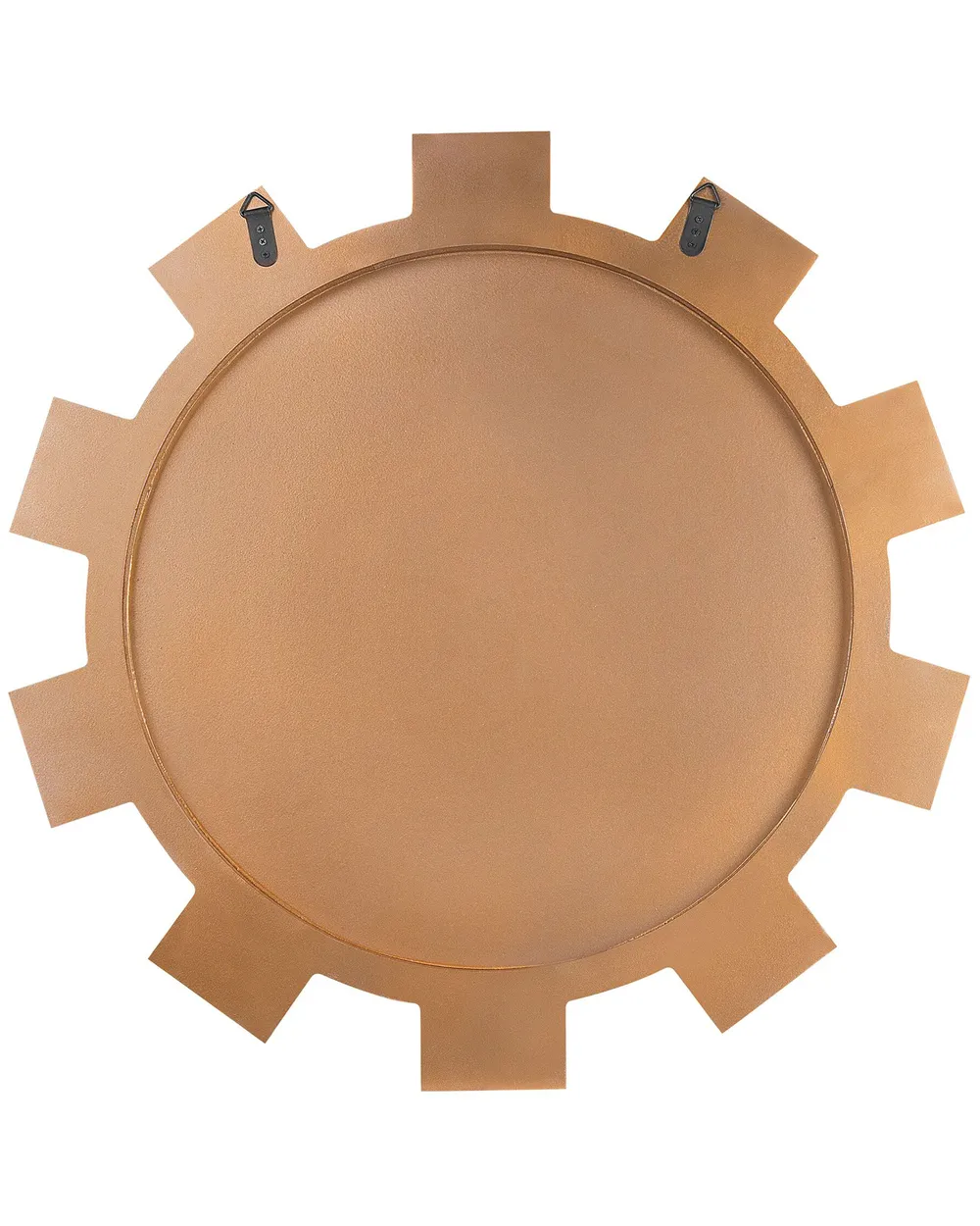 Wall Mirror ROZEL 80 cm 80 cm Golden Brown_904289