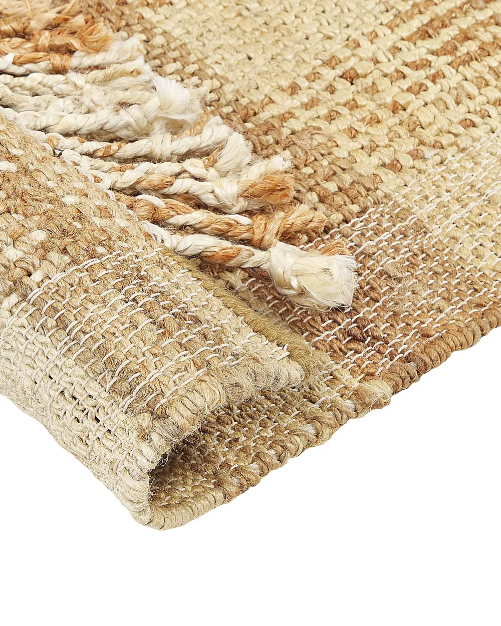 Teppich BERISSA Beige 140 x 200 cm Jute_847703
