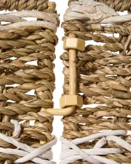 Weihnachtsbaumkragen HIVER 51 cm Seegras Naturfarben_1011202