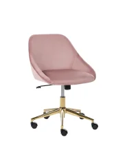 Desk Chair BARDSDALE Velvet Pink_1073412
