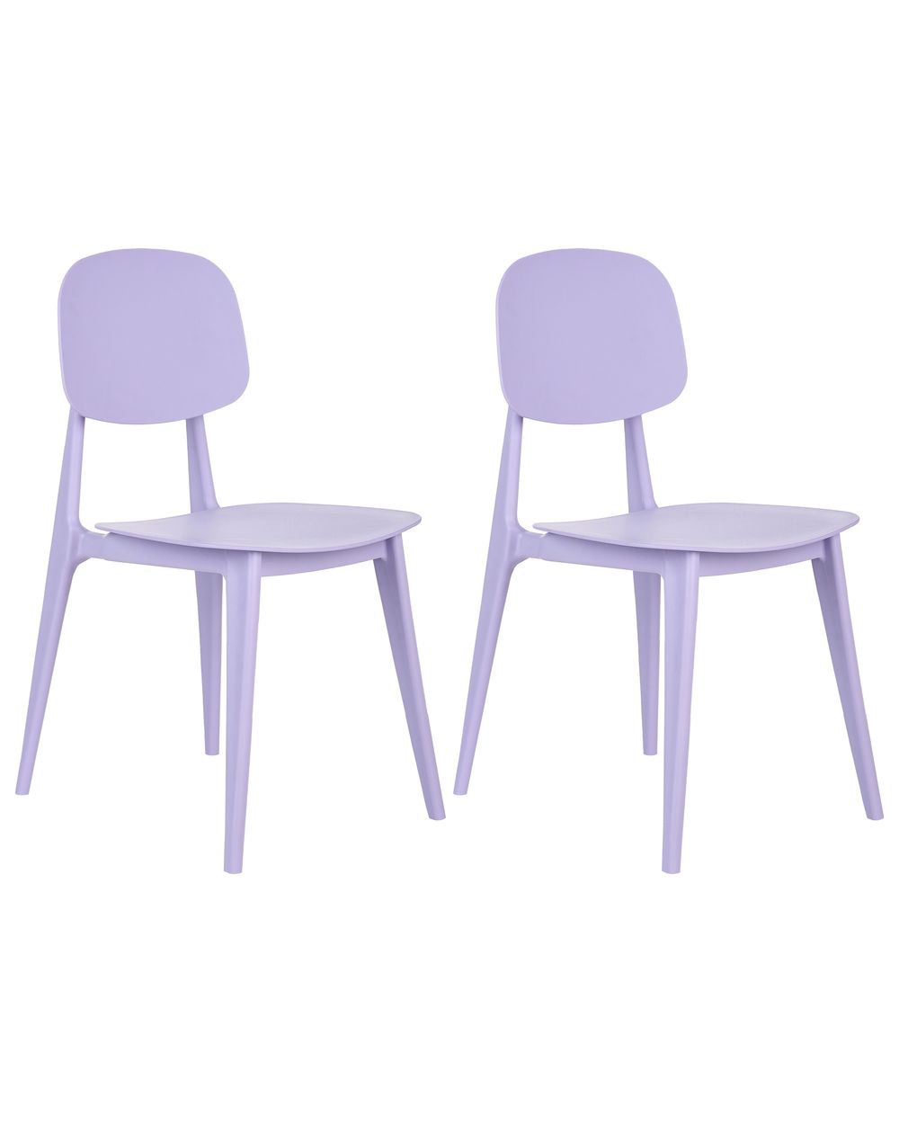 Gartenstuhl 2er Set KATTAVIA Violett