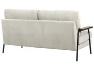 Sofa 3-Sitzer AKRANES Cord Hellgrau_917523