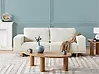 Sofa 3-Sitzer NIVALA Bouclé Cremeweiß
