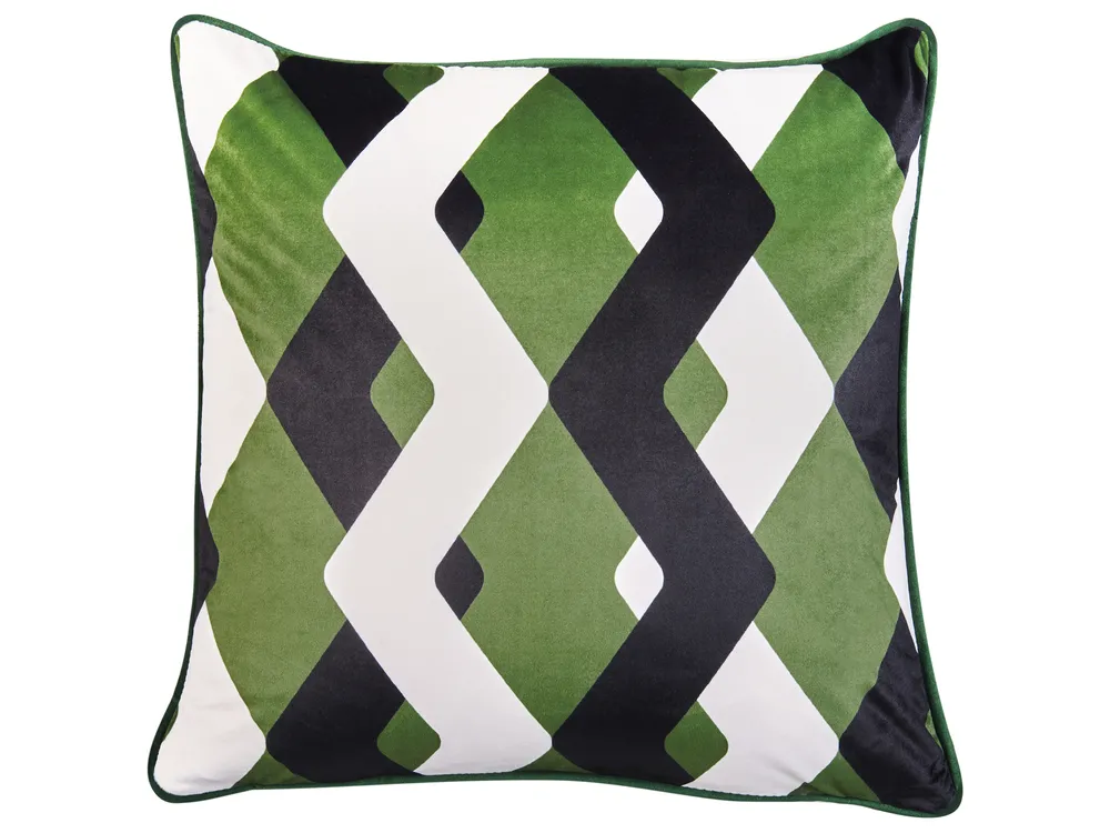 Gartenkissen 2er Set SWAY Geometrisches Muster 45 x 45 cm Bunt_979582