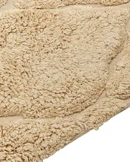 Teppich SANLIURFA Beige 160 x 230 cm Baumwolle_840543
