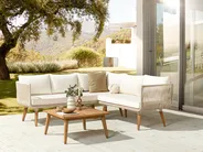 Outdoor Kissenbezug Set ALCAMO Hellbeige_985376