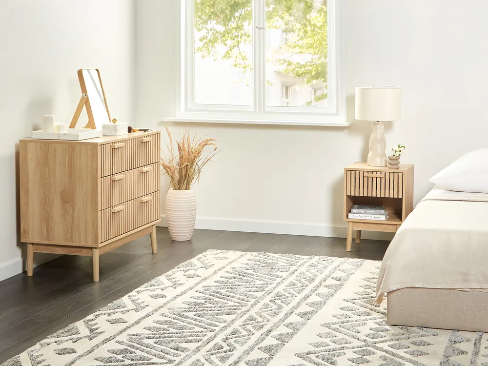 2 Door Sideboard LYNWOOD Light Brown_945847