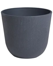 Lot de 2 pots de fleurs DRABA 44 cm Noir_1123640
