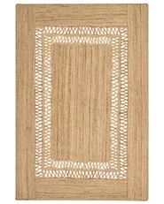 Teppich YENIKOY Beige 200 x 300 cm Jute_885150