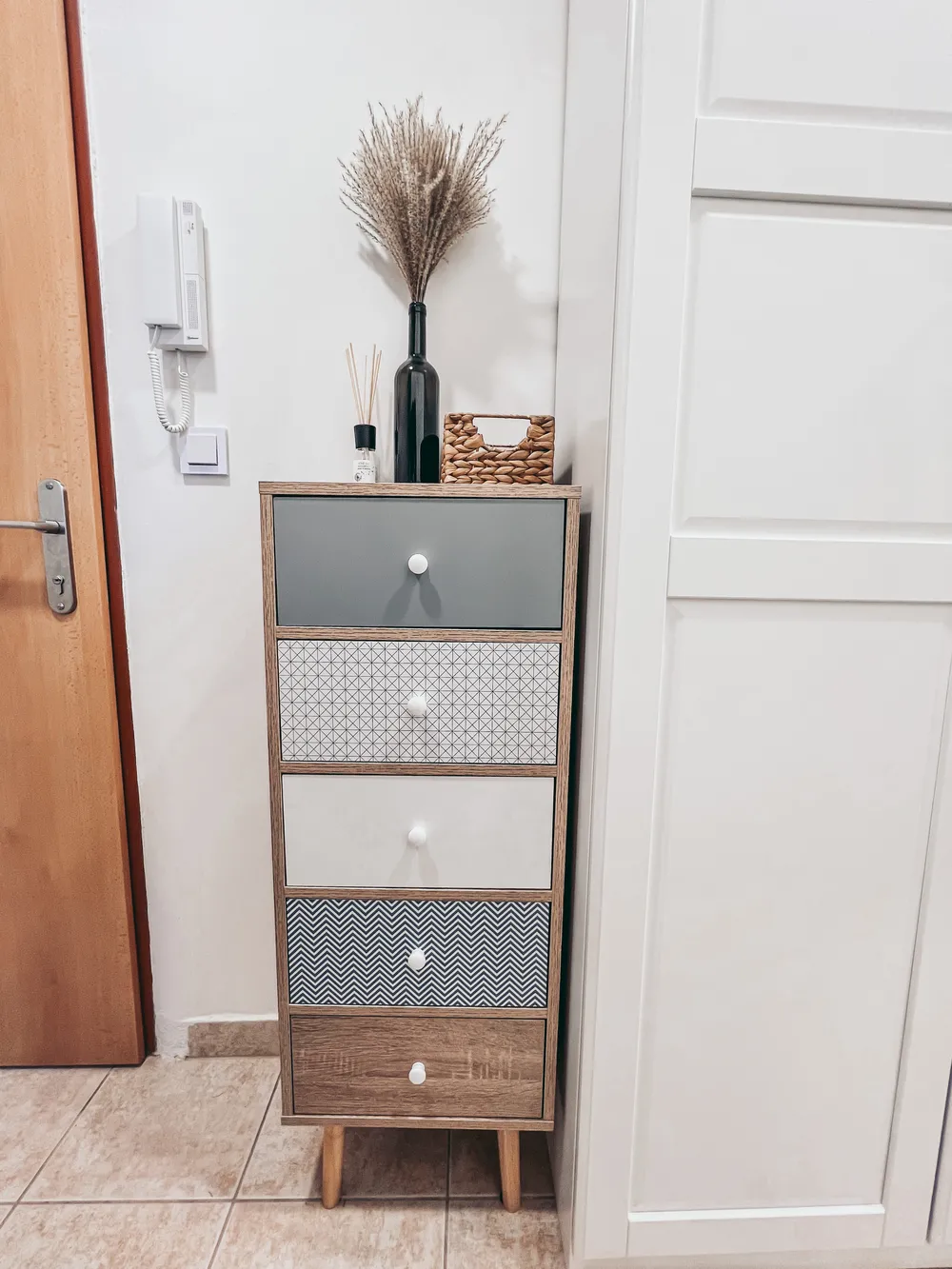 5 Drawer Chest FOLEY Multicolour_834785