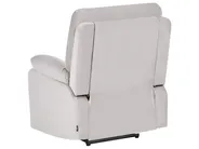 Sofa Set elektrisch verstellbar 6-Sitzer BERGEN mit USB-Anschluss Samtstoff Hellbeige_1064833