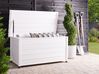 Aufbewahrungsbox CAMPALTO 123 cm 60 cm Metall Weiß