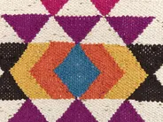Wandbehang VEHARI Baumwolle 104 cm Bunt_841481