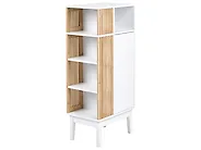 Bathroom Cabinet NUBES 52 cm Light Brown/ White_1182764
