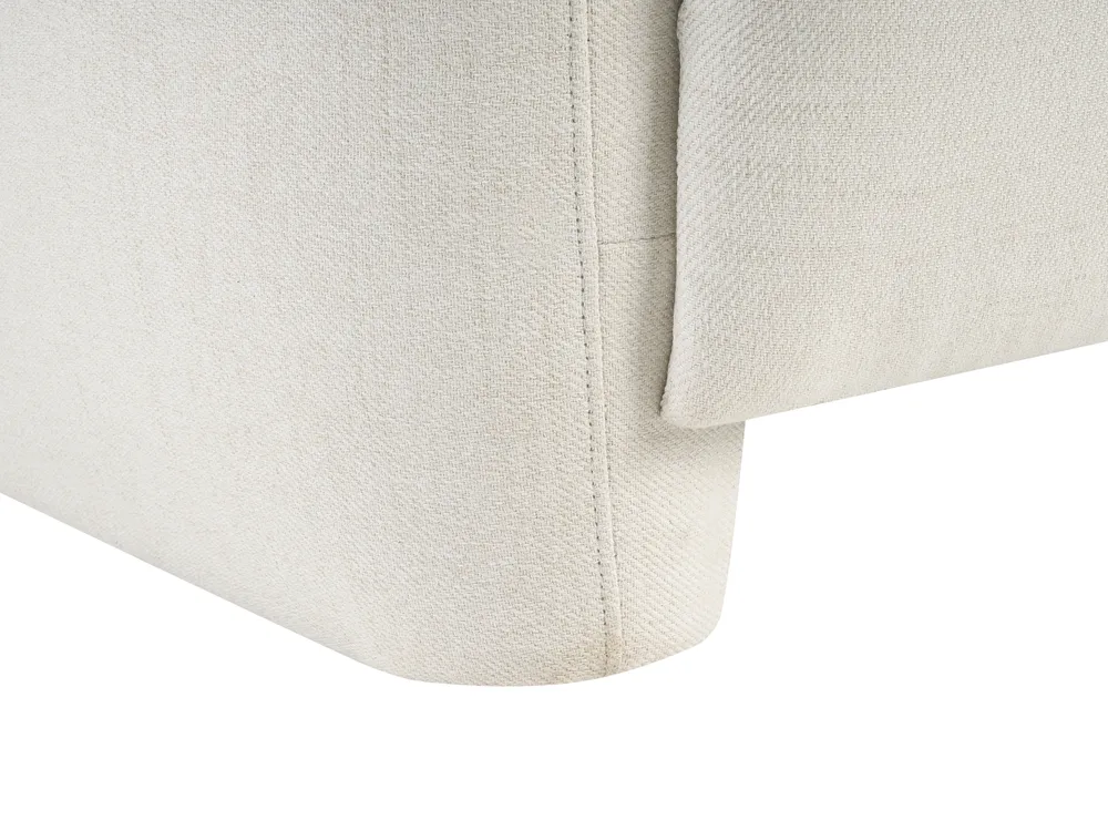 Sofa 3-Sitzer EKENES Stoff Cremeweiß_1074798