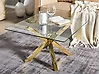 Couchtisch STARLIGHT Sicherheitsglas Gold