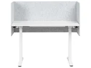 Schreibtischtrennwand SOLOA 210 x 61 cm Grau_1015491