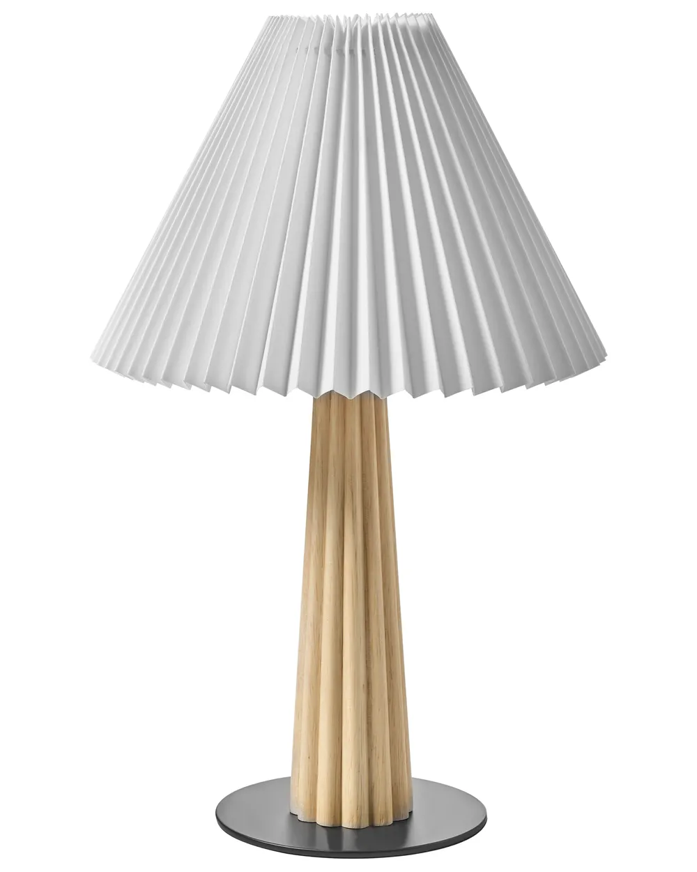 Tischlampe ALIGIDE Holz Naturfarben
