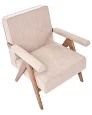 Sessel EVJE Kunstleinen Beige_1061360