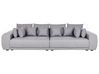 Sofa 4-Sitzer TORPO Stoff Grau