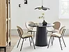 Esstisch PLATO Schwarz 100 cm 100 cm Metall