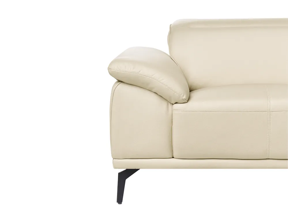 Sofa 2 Seater VEJEN Fabric Beige_1032521