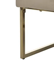 Sessel SIRKKA Samtstoff Taupe_900729