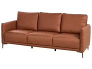 Living Room Set 6 Seater CILENS Fabric Golden Brown_1120256