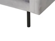 Sofa 3-Sitzer VINTERBRO Samtstoff Grau_900544