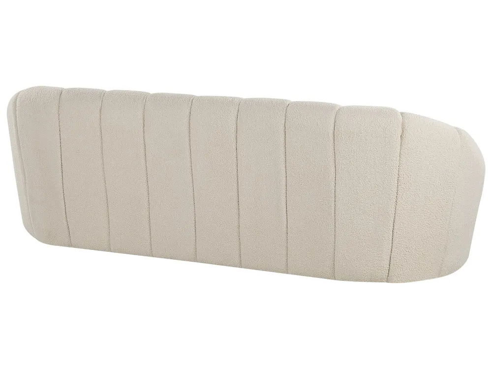 Sofa 3 Seater LOMMA Boucle White_818057