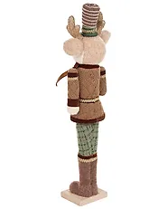 Set od 2 dekorativne figurice ALATORNIO 62/63 cm Medvjed Subota Smeđi_1156816