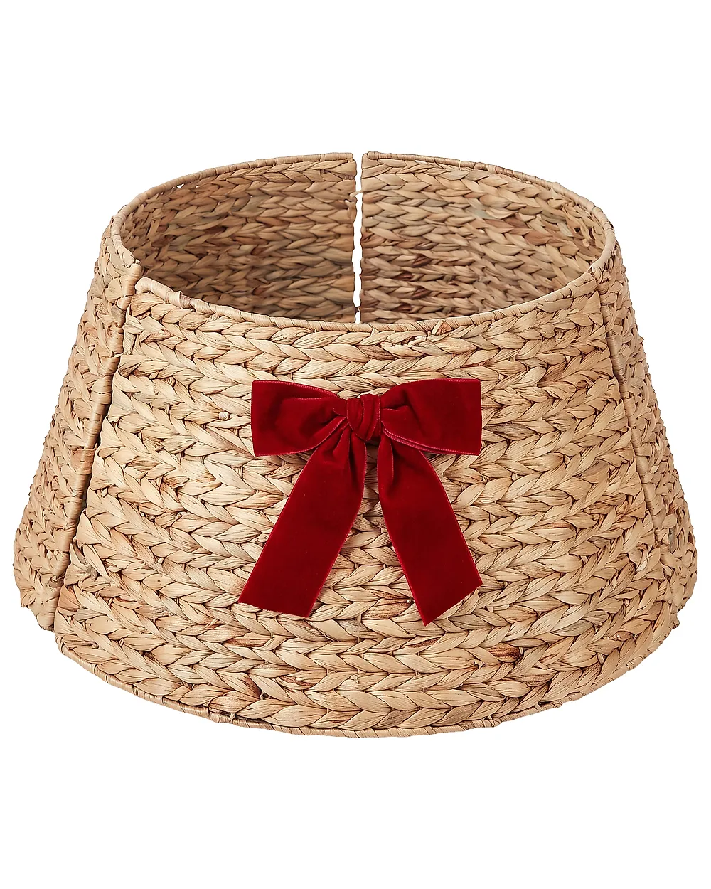 Christmas Tree Collar HUMPPLIA  60 cm Water Hyacinth Red