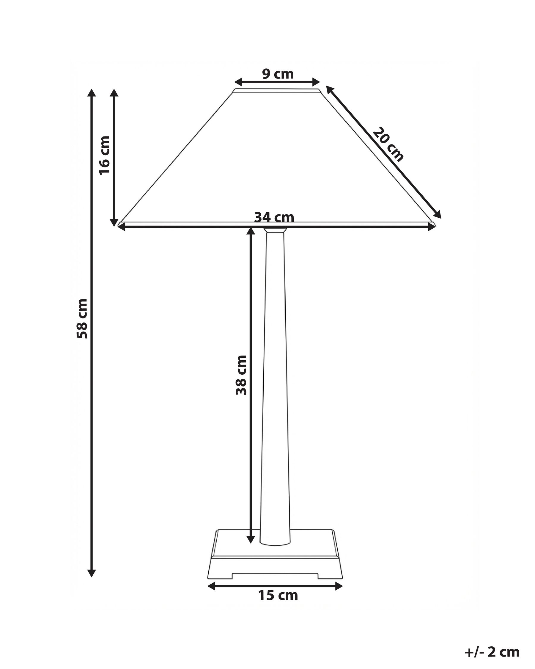 Tischlampe DHUD Metall Schwarz_1033628
