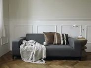 Gartensofa 2-Sitzer ROVIGO Grau_969465