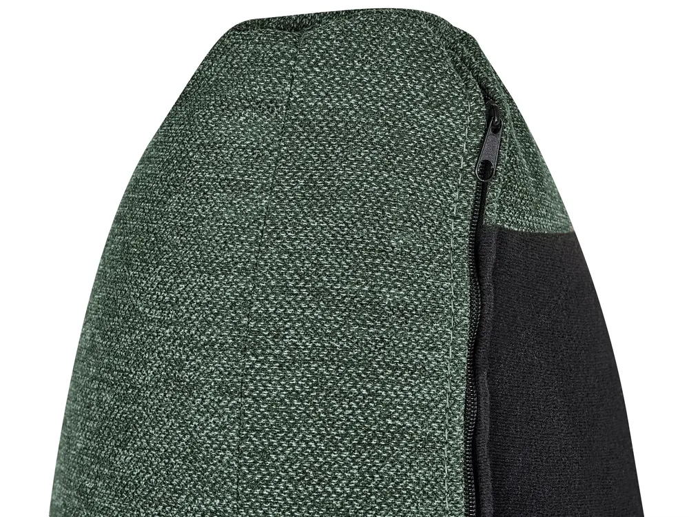 Corner Sofa 2 Seater BREDA Fabric Green Left Hand_895025