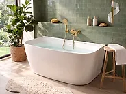 Vorwand-Badewanne TAUCA 170 x 80 cm Weiß_1149506