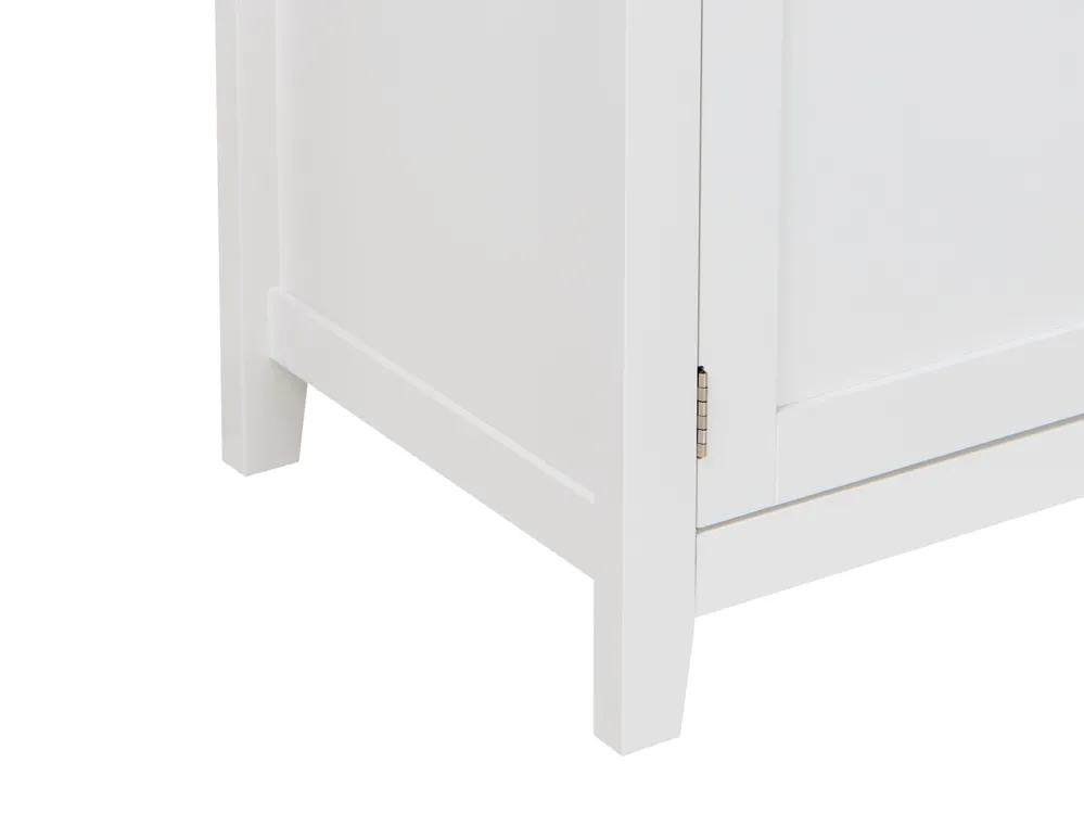 Wine Cabinet LUCASTON White_996582