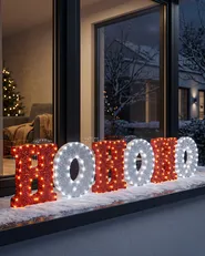 Outdoor Decoration LED GRENVIK 40 cm White Red_950407