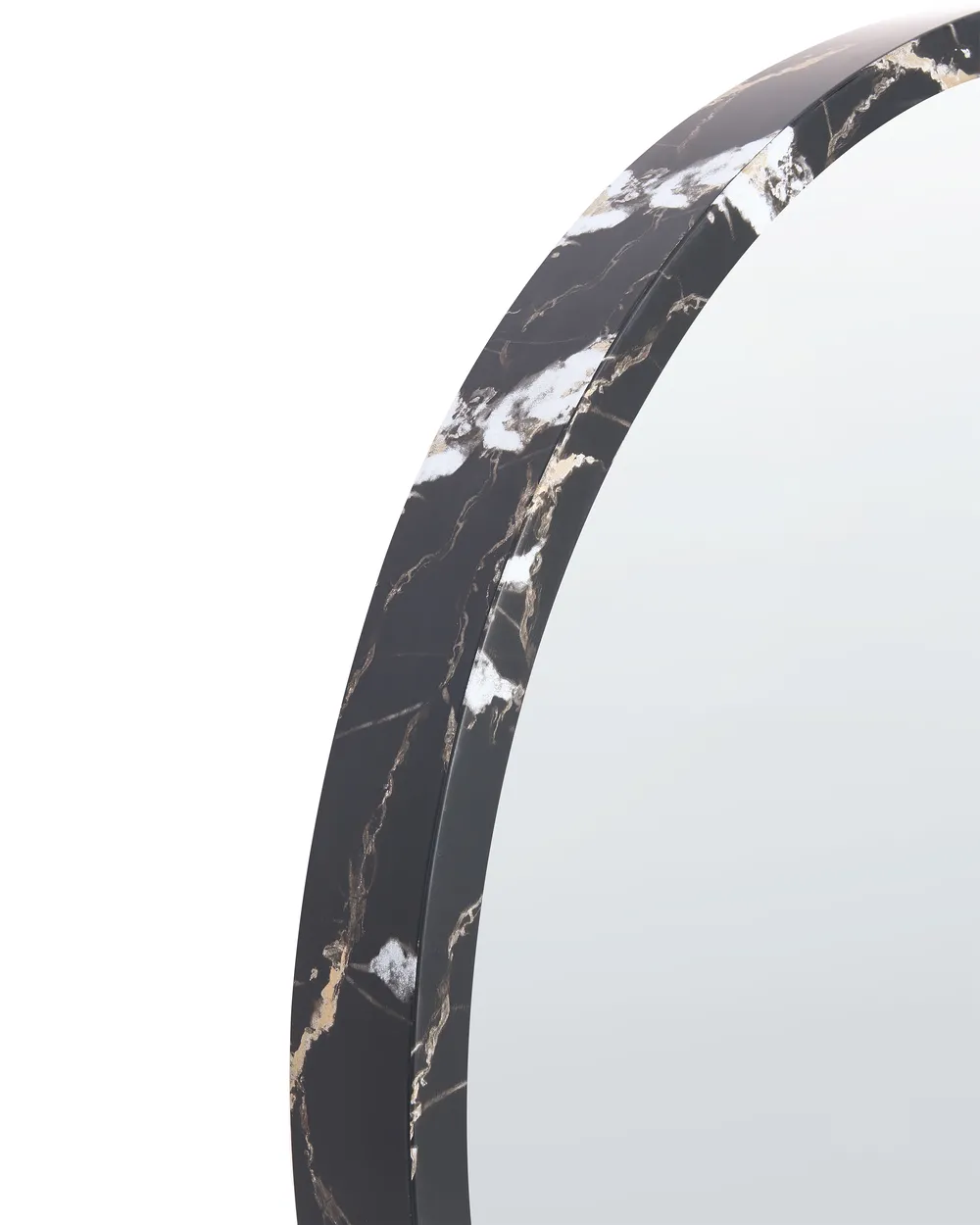 Wandspiegel MARTEL 69 cm 69 cm Schwarz_1032667