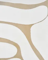 Teppich HARTZ Beige / Weiß ø 160 cm_1101375
