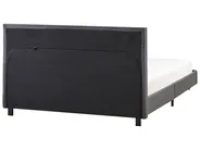 Vodeni krevet Tkanina ALBI 140 x 200 cm Sivi_965976