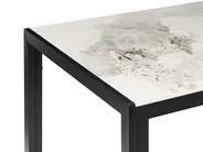 Esstisch CLARENCE Weißer Marmor 120 cm 70 cm Keramik_1001824
